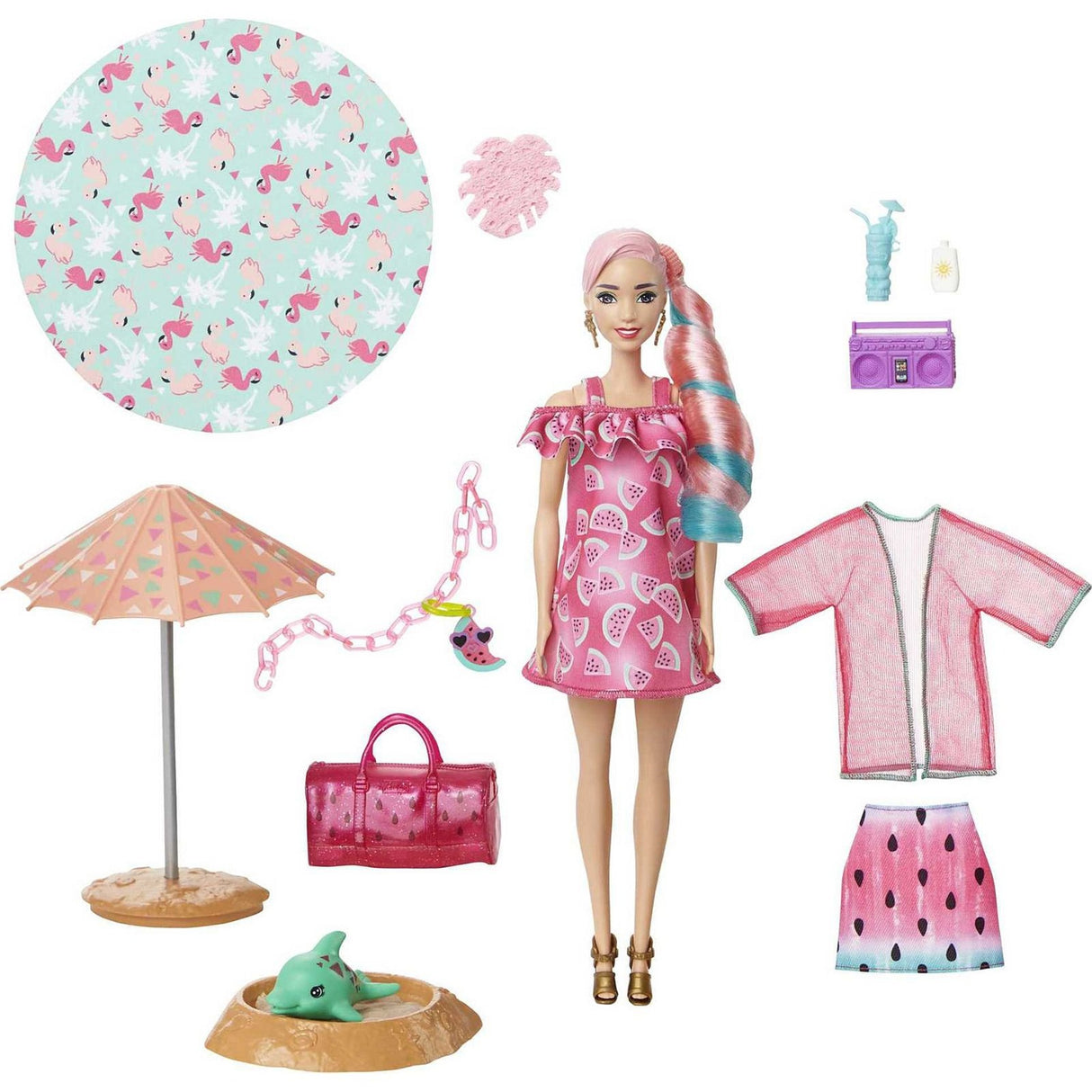 Mattel Color odhalit pěnovou meloun