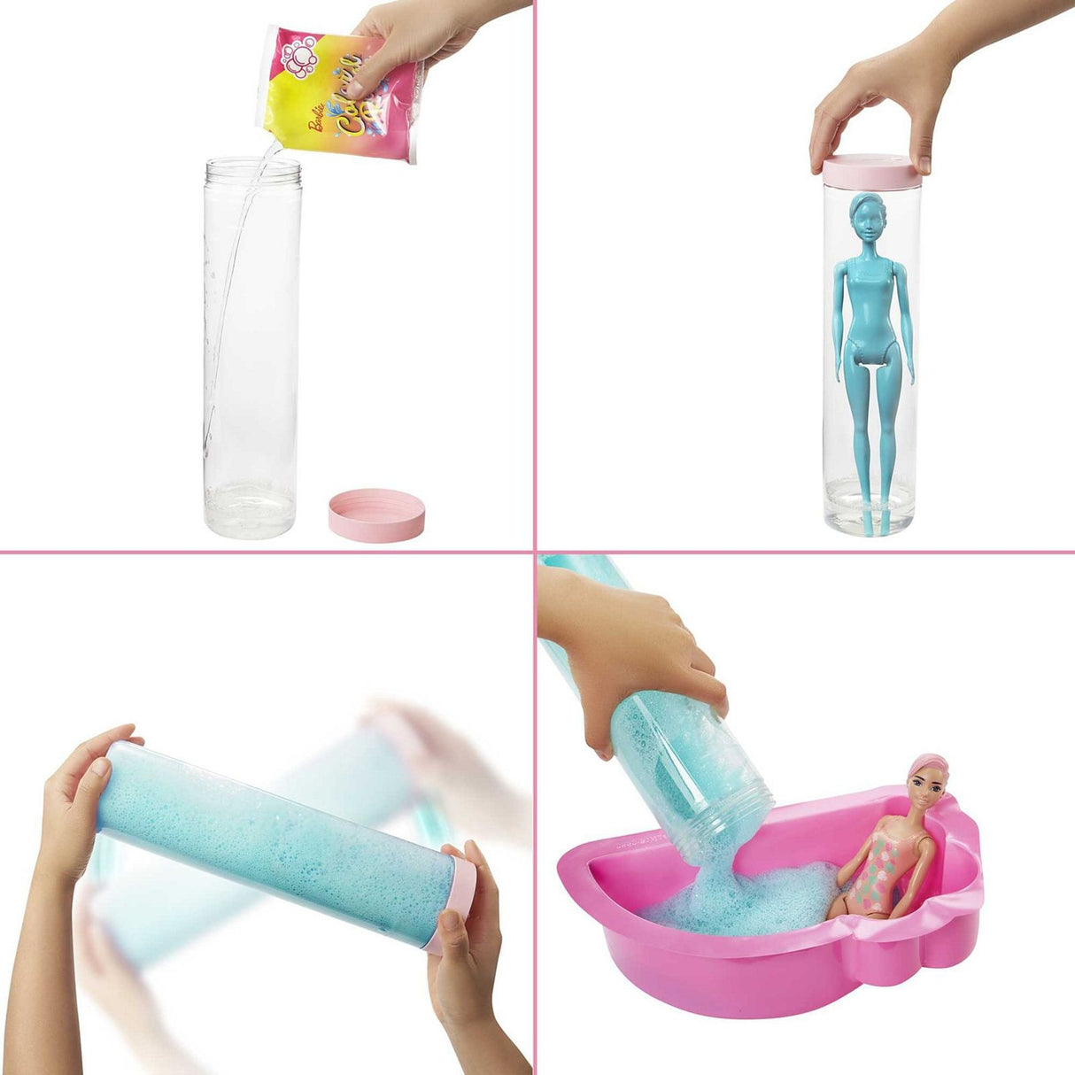 Mattel Color odhalit pěnovou meloun