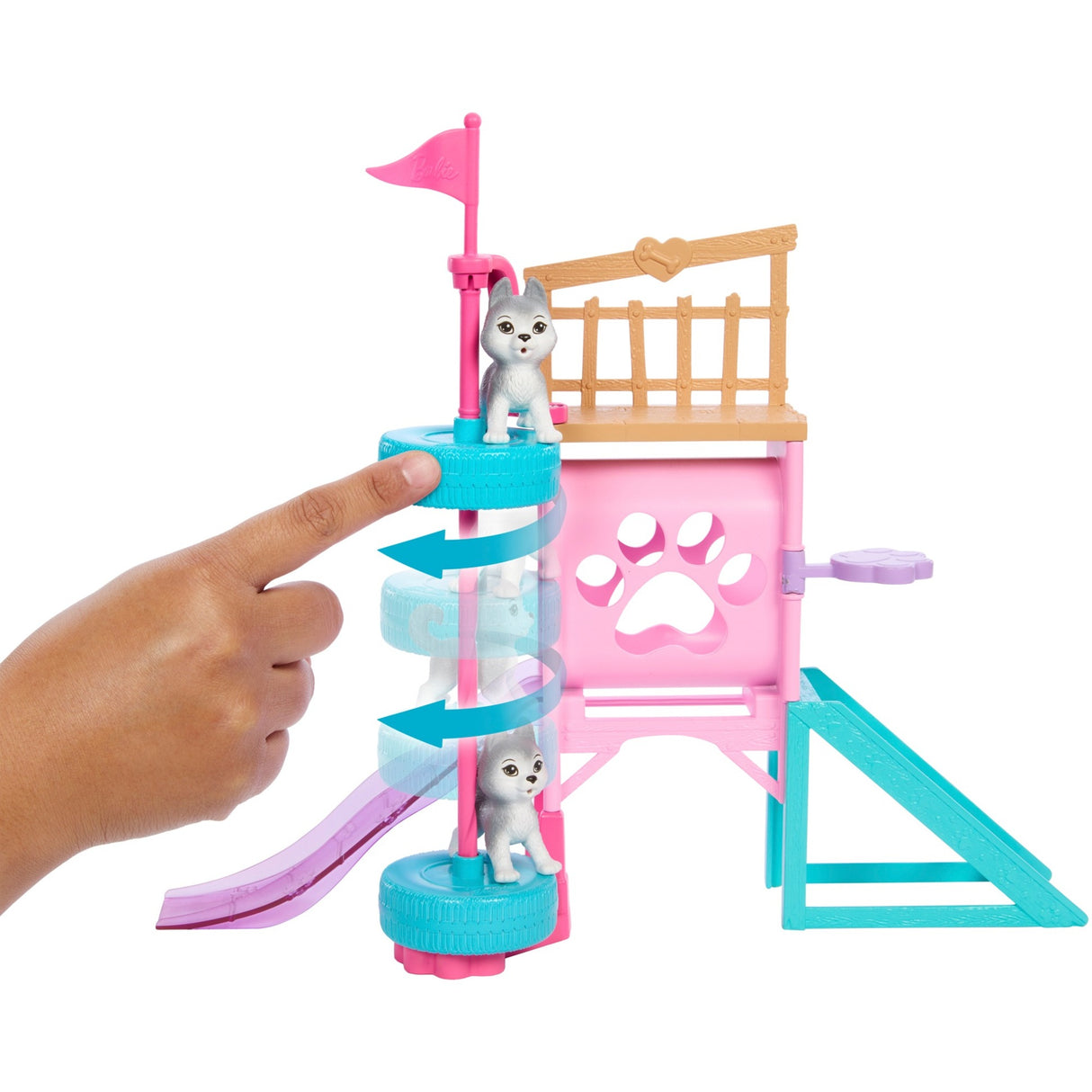 Mattel Met Stacie to the rescue, speelset speeltuin voor