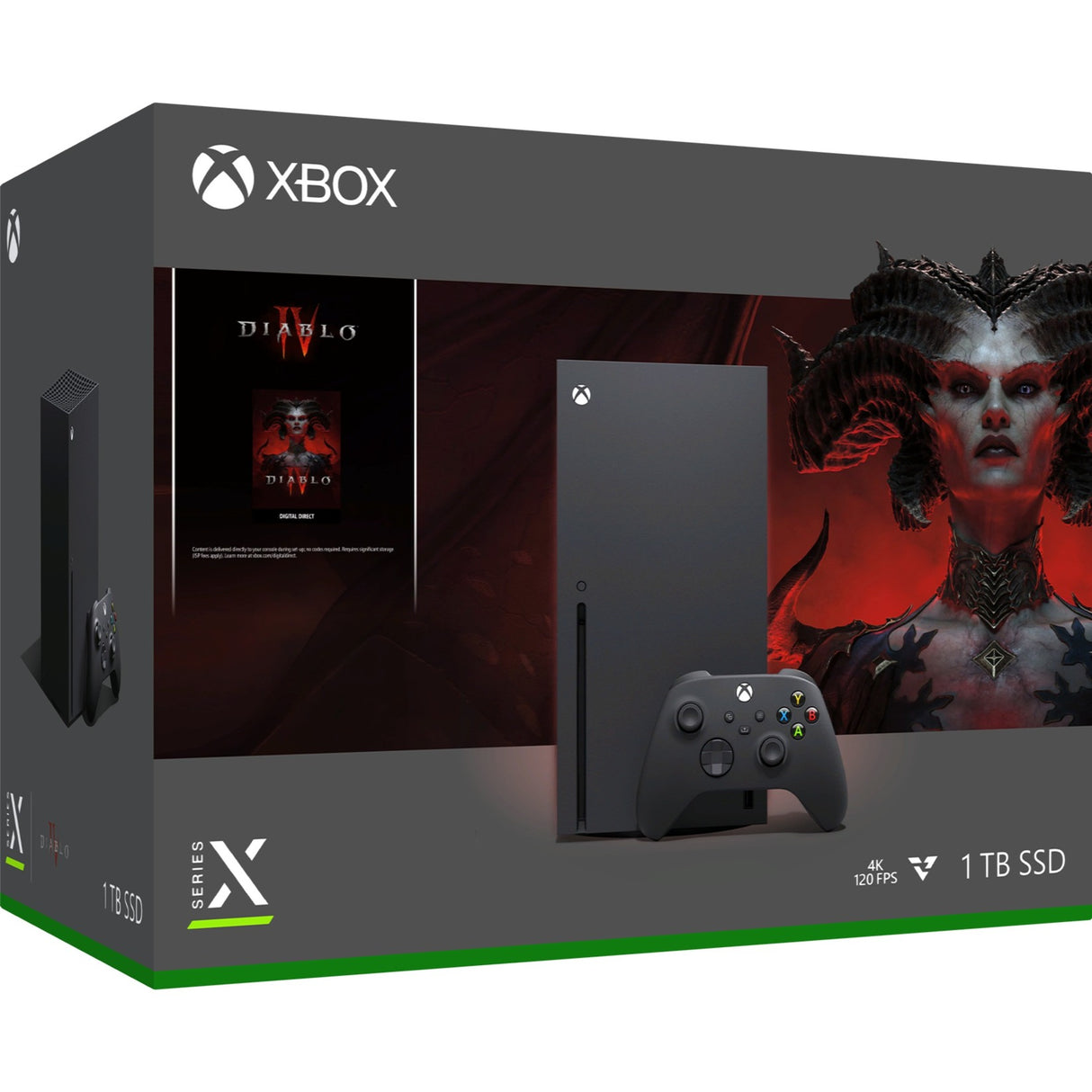 Microsoft Xbox Series X, 1 TB Diablo IV-bundel