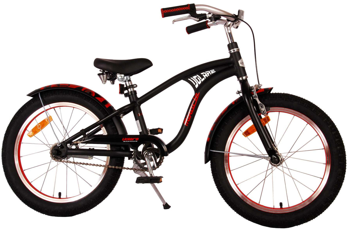 Dětské kolo Volare Miracle Cruiser - Boys - 18 palců - Matt Black - Prime Collection