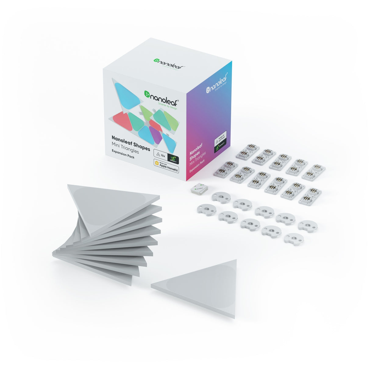 Nanoleaf nanoleaf tvary trojúhelníky Mini Expansion Pack 10-pack