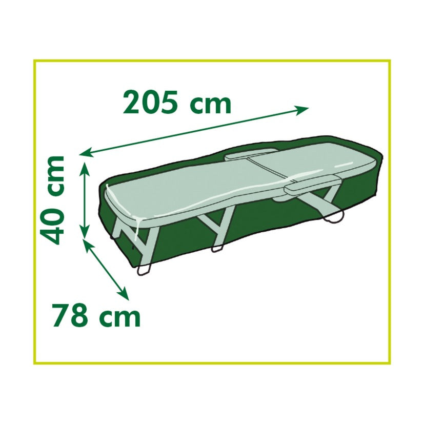 Naturgartenmöbelabdeckung für Lounger