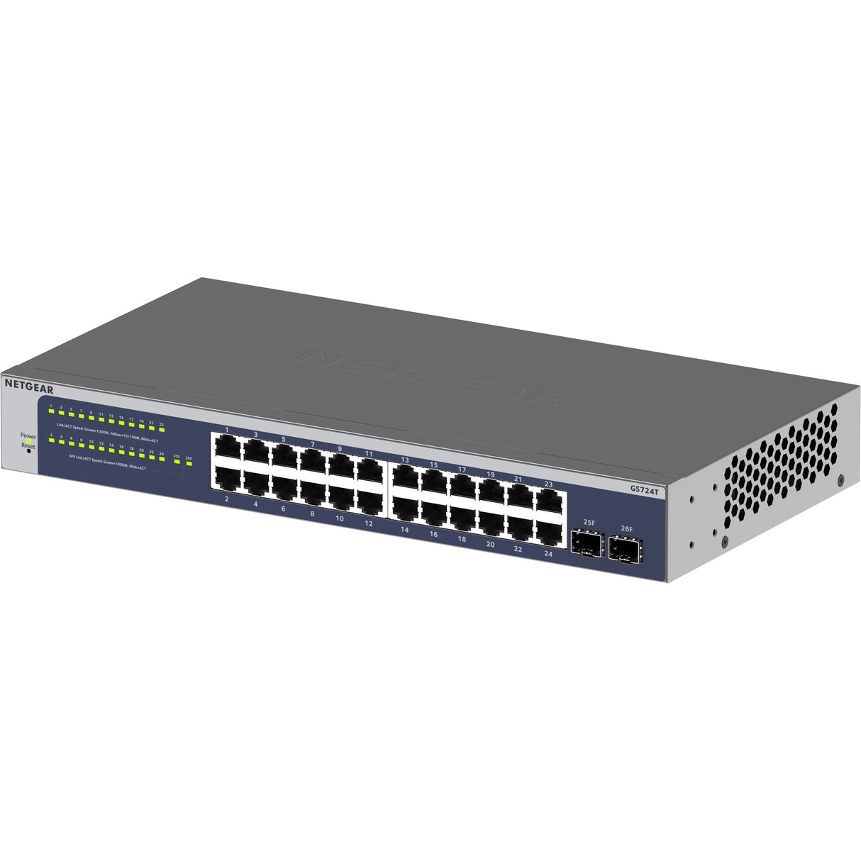 Netgear 24-Port Gigabit Switch (GS724TV6)
