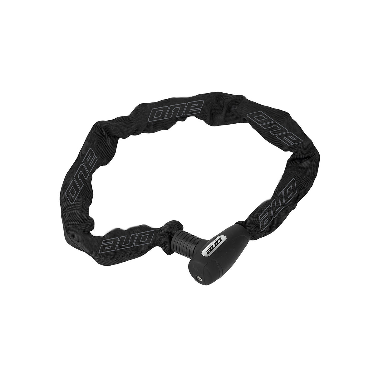 One chain lock 6.90 6mm 90cm Black Gray