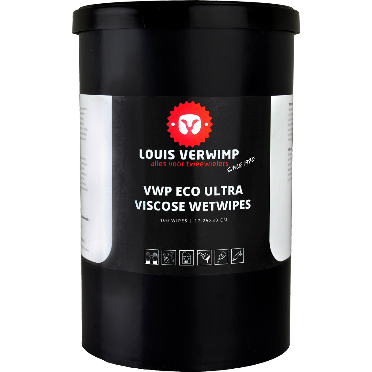 Pable de limpieza VWP Eco Ultra Viscose Wetwipes (100)