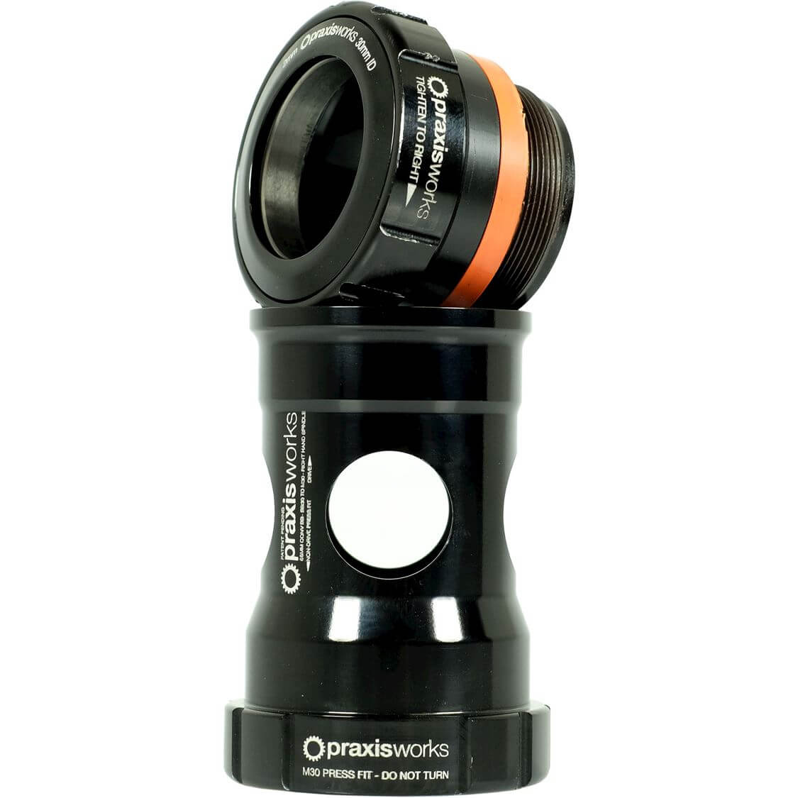 Adaptateur de support inférieur Praxis M30 BB30 PF30 Road 68 mm