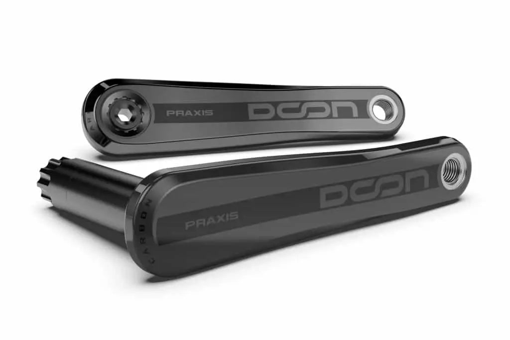Praxis Candet Doon Carbon 170mm (Armset bez prstenu)