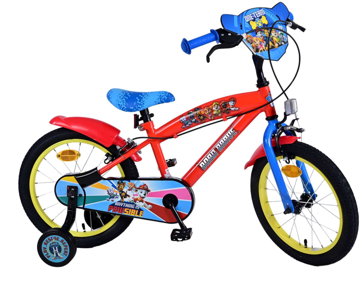 PAW PATROL CHILD'S BOKE BOYS 16 pouces rouges deux mains de deux mains