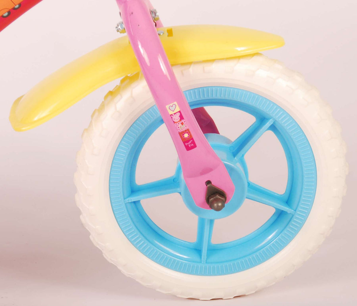 Peppa Pig Children’s Bicycle - Girls - 10 Inch - Pink Blue - Trapper