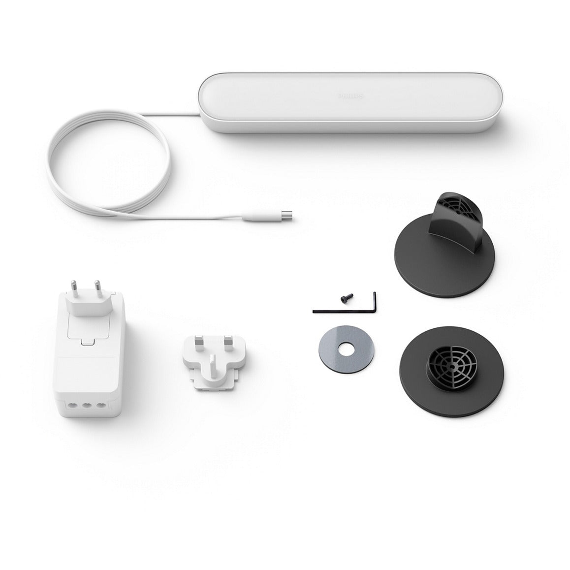 Philips Hue Hue Weiß und Farbbaliente Leichter Balk Starter Ki
