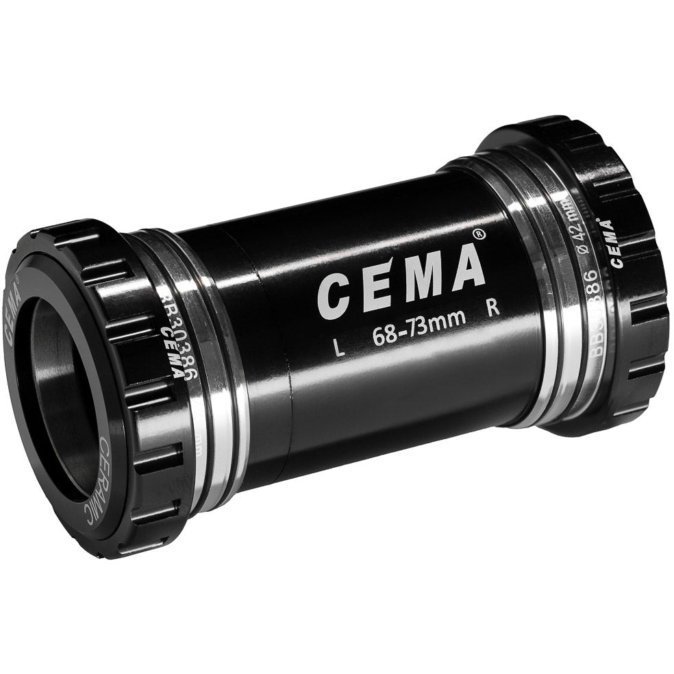 CEMA BRACKETAS BB30 interlock fsA386 Rotor3d + (30 mm) Ker-Zwart