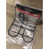 Mazzo del bagaglio 28 x 25 cm nero con ragno
