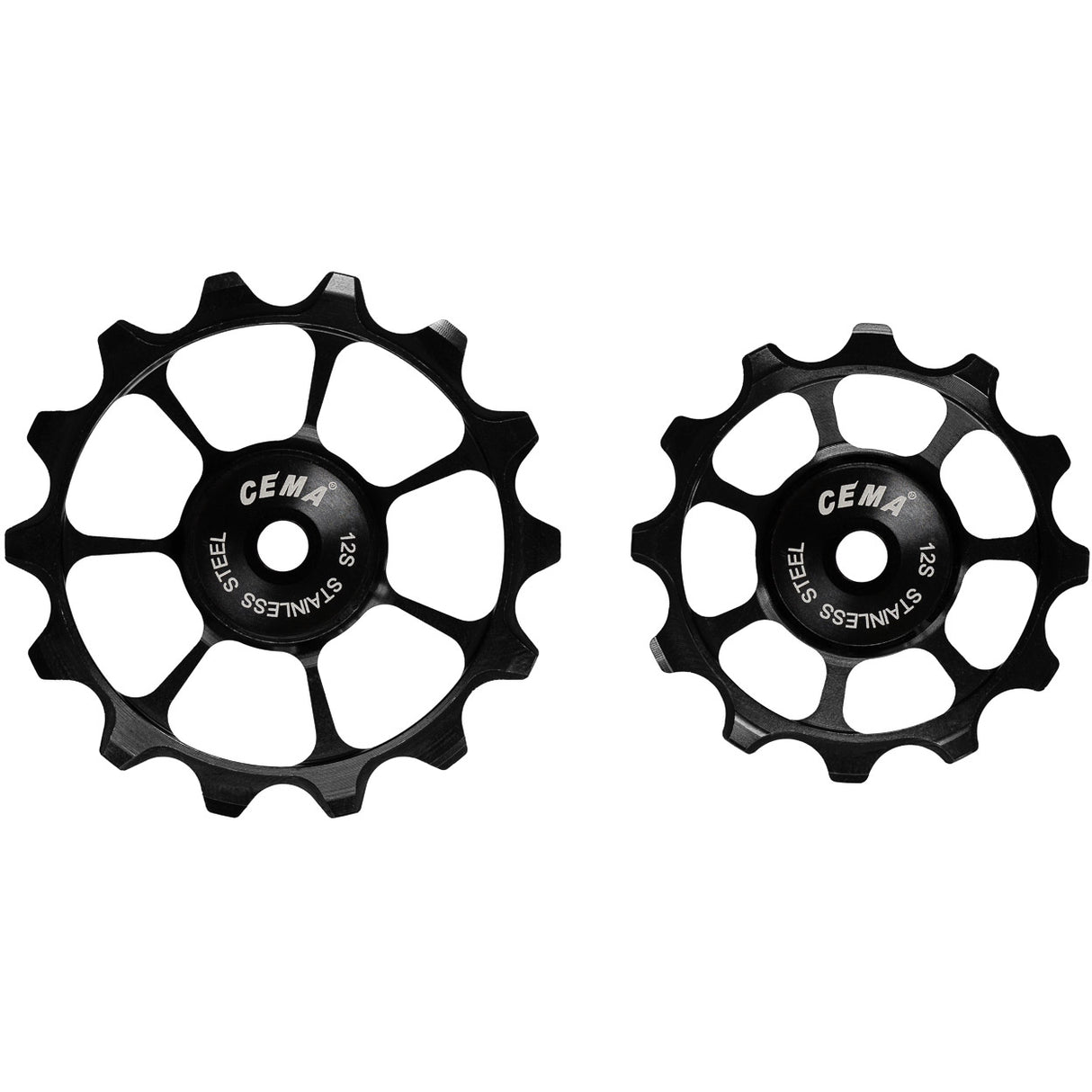 CEMA DERAALEUR SWIES ACCIAIO IN ACCIAIO IN INSIORE SRAM AXS 12V NERO