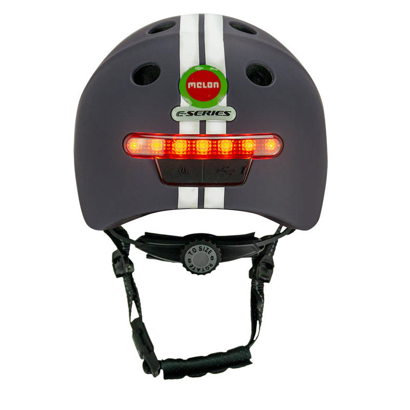 Melon Helmet with lighting e-series Highway M-L