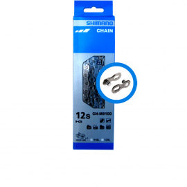 Collier Shimano 12V XT M8100 116 SCHAKELS avec Quicklink