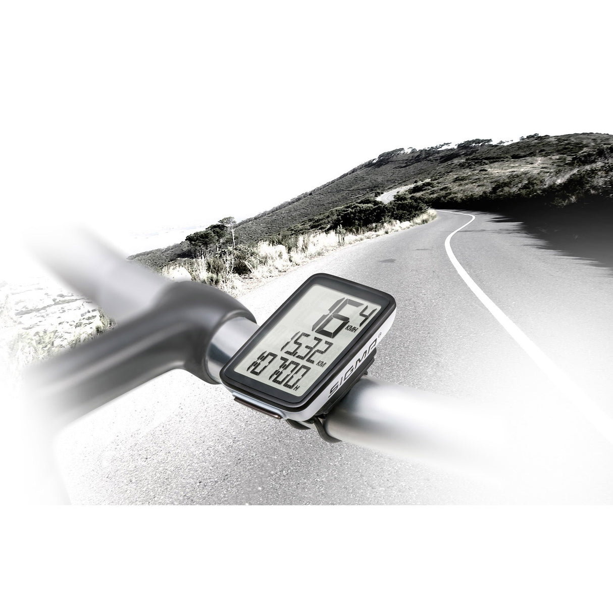 Sigma Pure 1 Computadora de bicicleta Wireless White 03102
