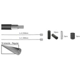 ELVEDES SCHAKELKKELK.ATB Race Universal Silver 2015003