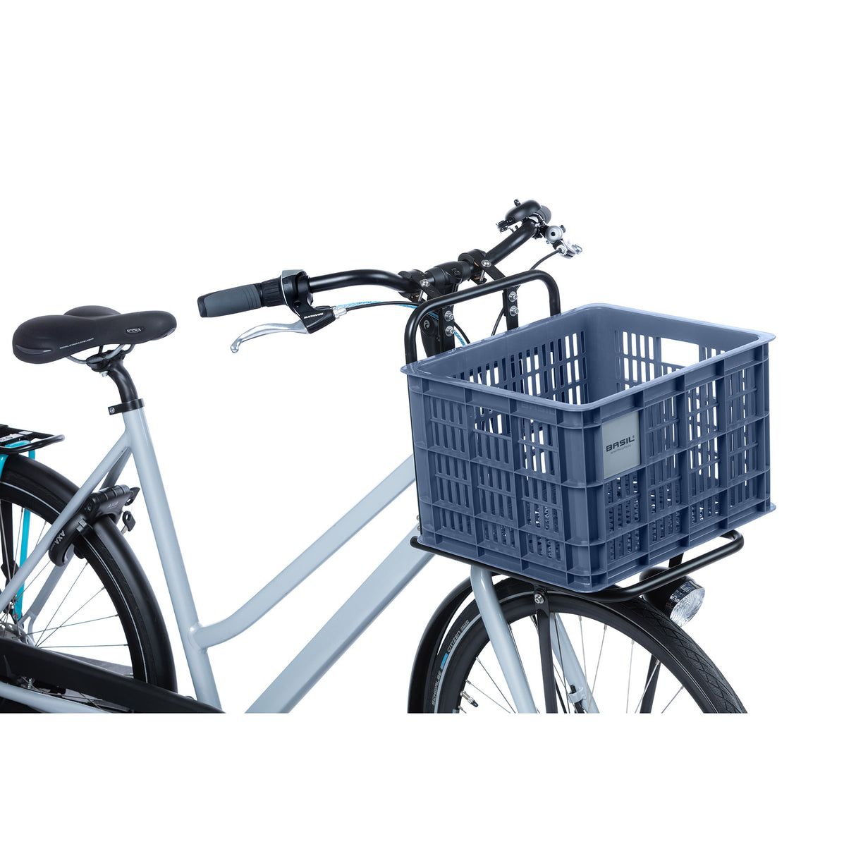 Basil Fietskrat M - Srednja - 29,5 litra - modra