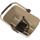 Basil Buddy KF - Hundcykelkurv - Første - Biscotti Brown