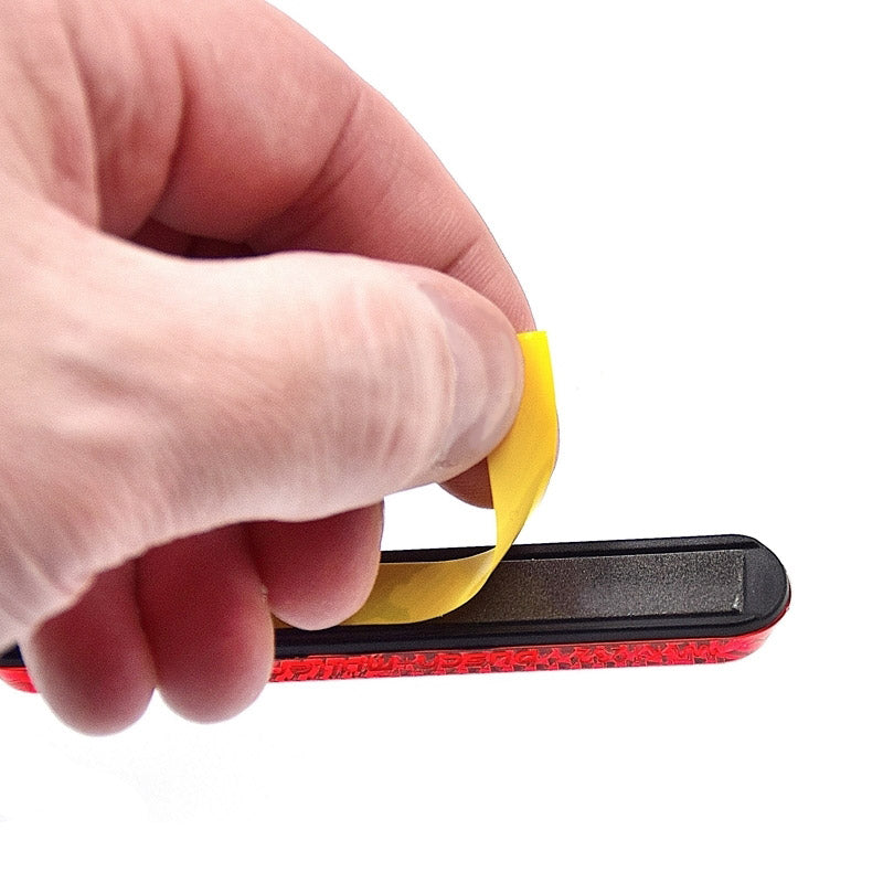 Busch Muller Bumm Reflektor Strip Self -Adhesive Seat Post Red