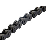 Simson bicycle chain normally basic - 112 links, 1 2 x1 8, for city bikes without gear and with hub gear - Black