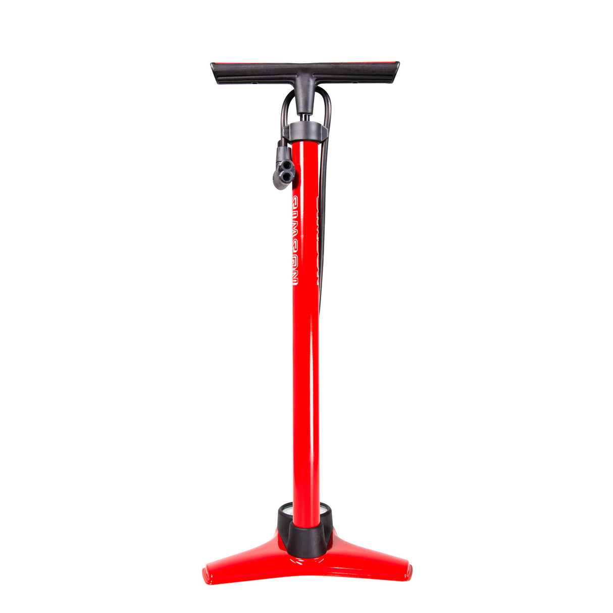 Pompe à vélo excellentes haute pression 60 cm rouge