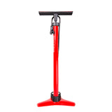 Pompe à vélo excellentes haute pression 60 cm rouge