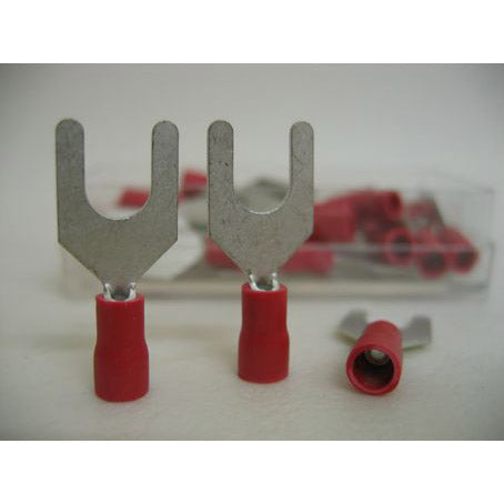 Bofix Cable Shoe Amp Fork M6 Red (25st)