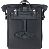 Basil Soho Mik Side Bicycle skuldertaske - sort, vandtæt, PU, ​​Nordlicht LED, 17L
