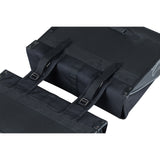 Basil Forte double sac à vélo, noir noir, hydrofuge, 35L