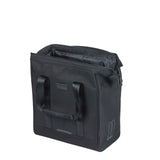 Basil Grand Bicycle Shopper - Black Water -Returning taske til elektriske cykler, 23L