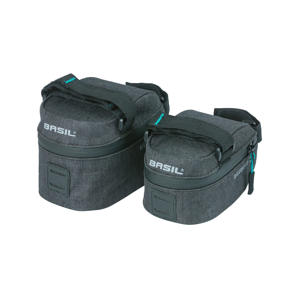 Basil City Double Bicycle Bag Mik, sort