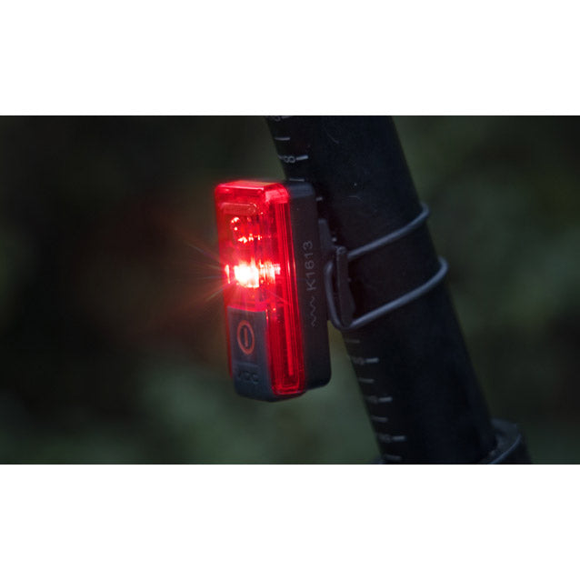 VDO Eco Light Red RL Plus USB Zadní světlo Li-On baterie+brzdové světlo zapnuto