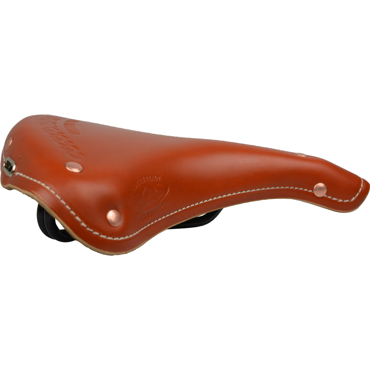 Selle Monte Grappa Monte Grappa Saddle Oxford Club Sport skórzany Cognac
