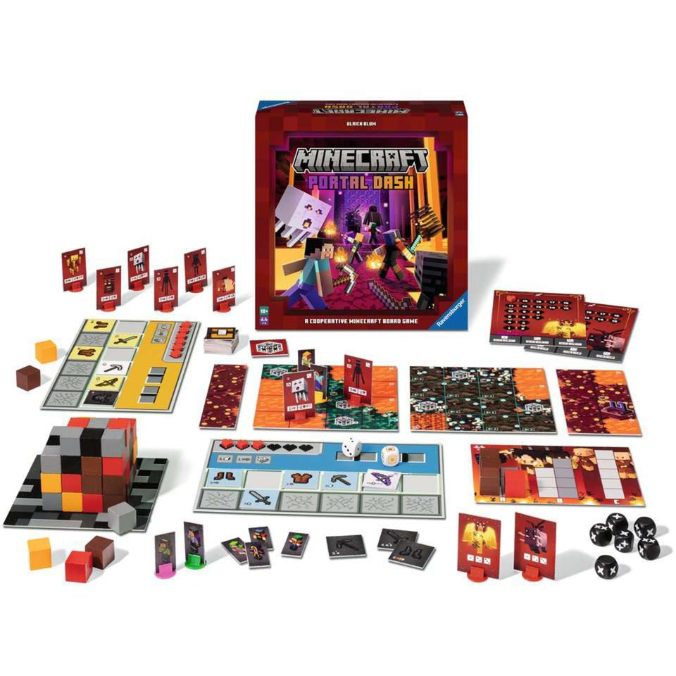 Portální pomlčka Ravensburger Minecraft