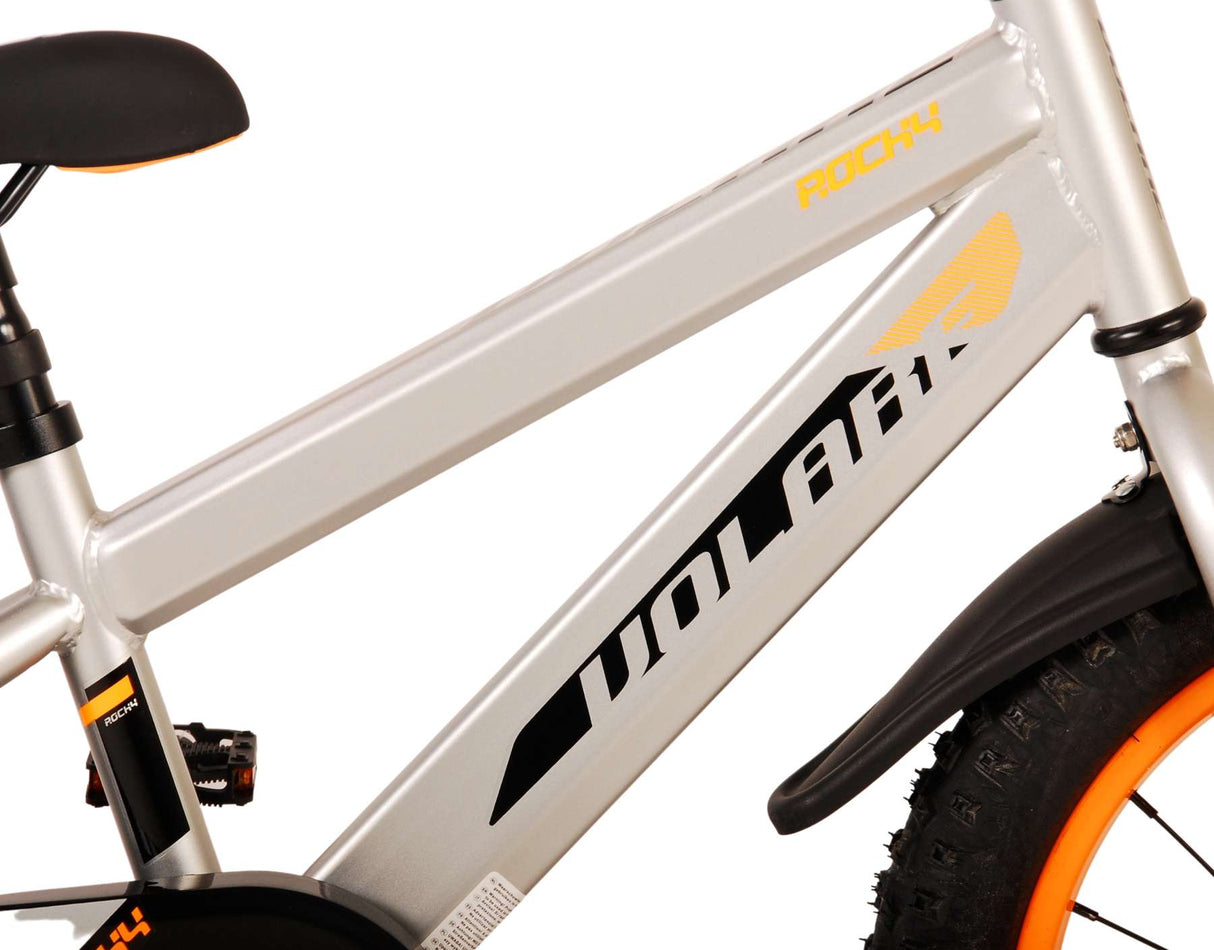 Volare Rocky Children's Bicycle - Boys - 16 pouces - Gray