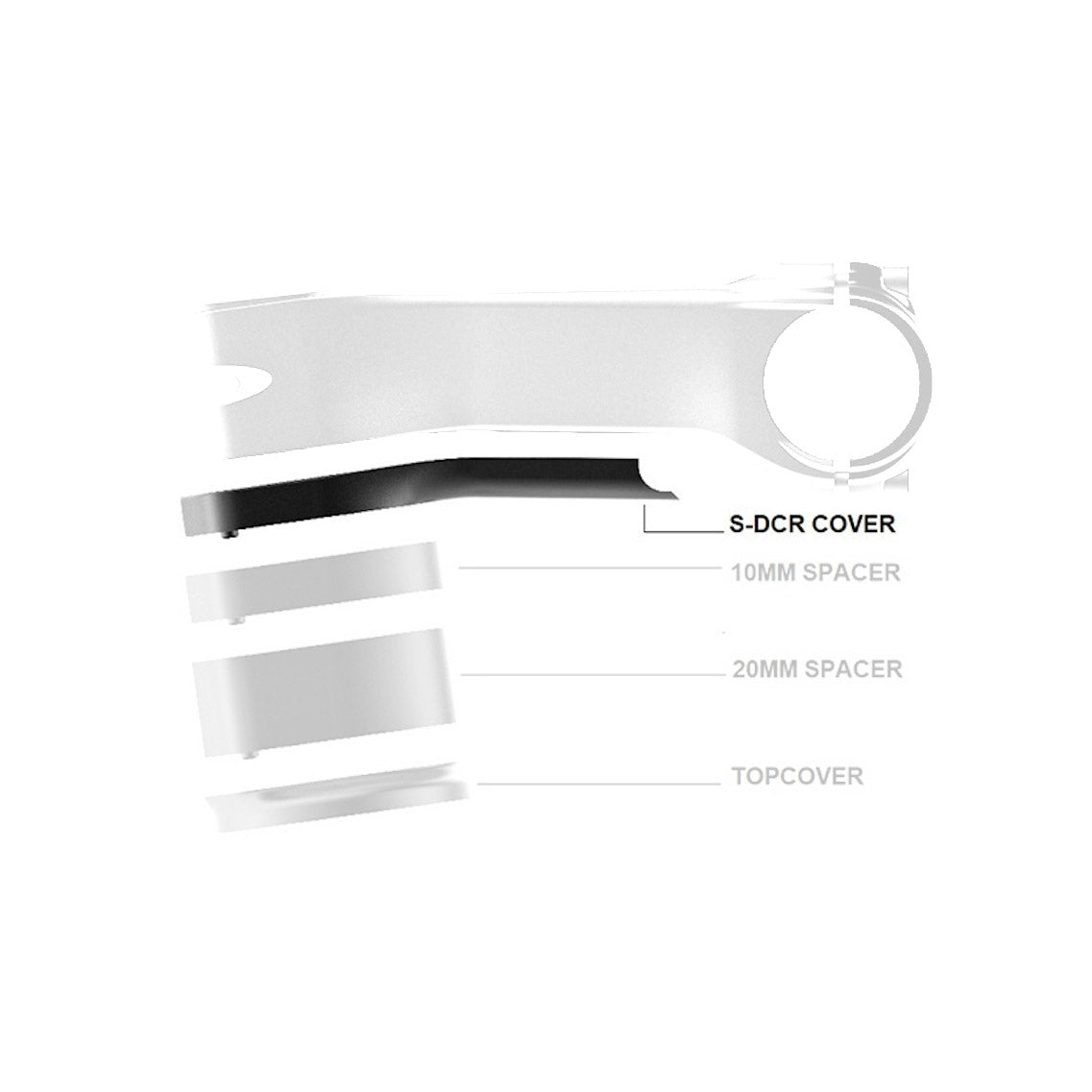 Dedacciai deda Cover SuperBox 140mm Nylon Black