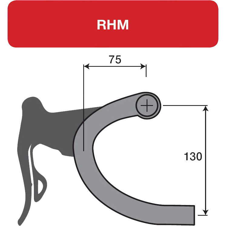 Dedacciai Desda-Leer bief rend2 DCR POB RHM-Evo 40cMB B (38cm c c)