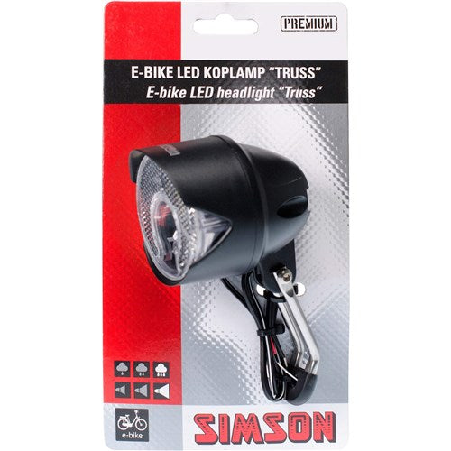 Simson E-Bike Fork Headlight Truss 6-60V 30 Lux
