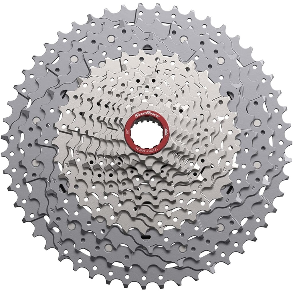 Sunrace kazeta CSMZ933 12V 10-51T Mikropline stříbro