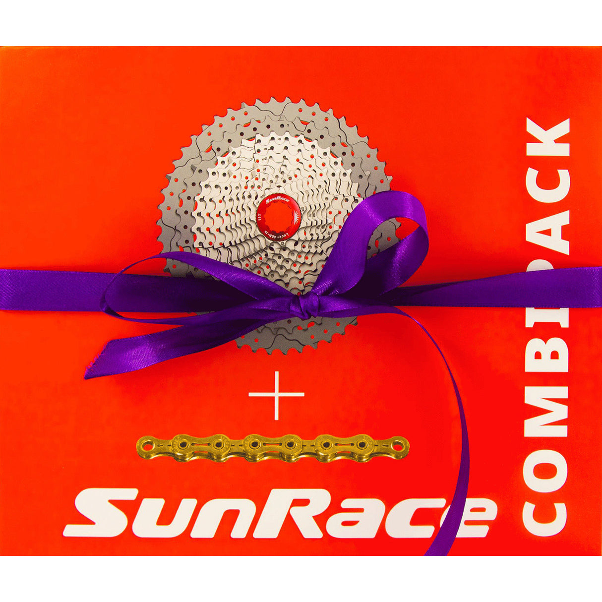 Shimano Sunrace Combipack MX80 11V HG 11-51T z łańcuchem CN11A