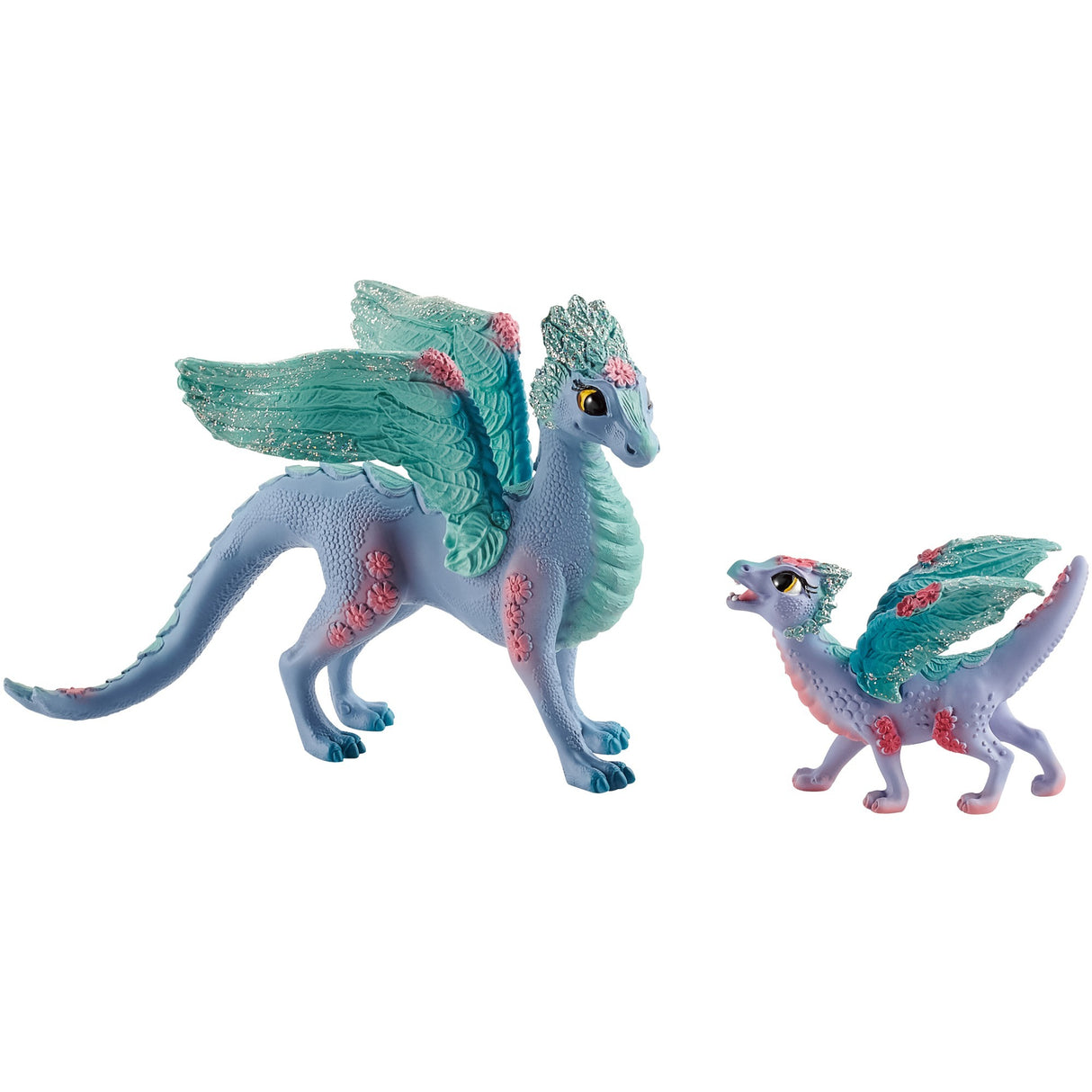 Schleich Bayala Bloemendrakenmama et bébé