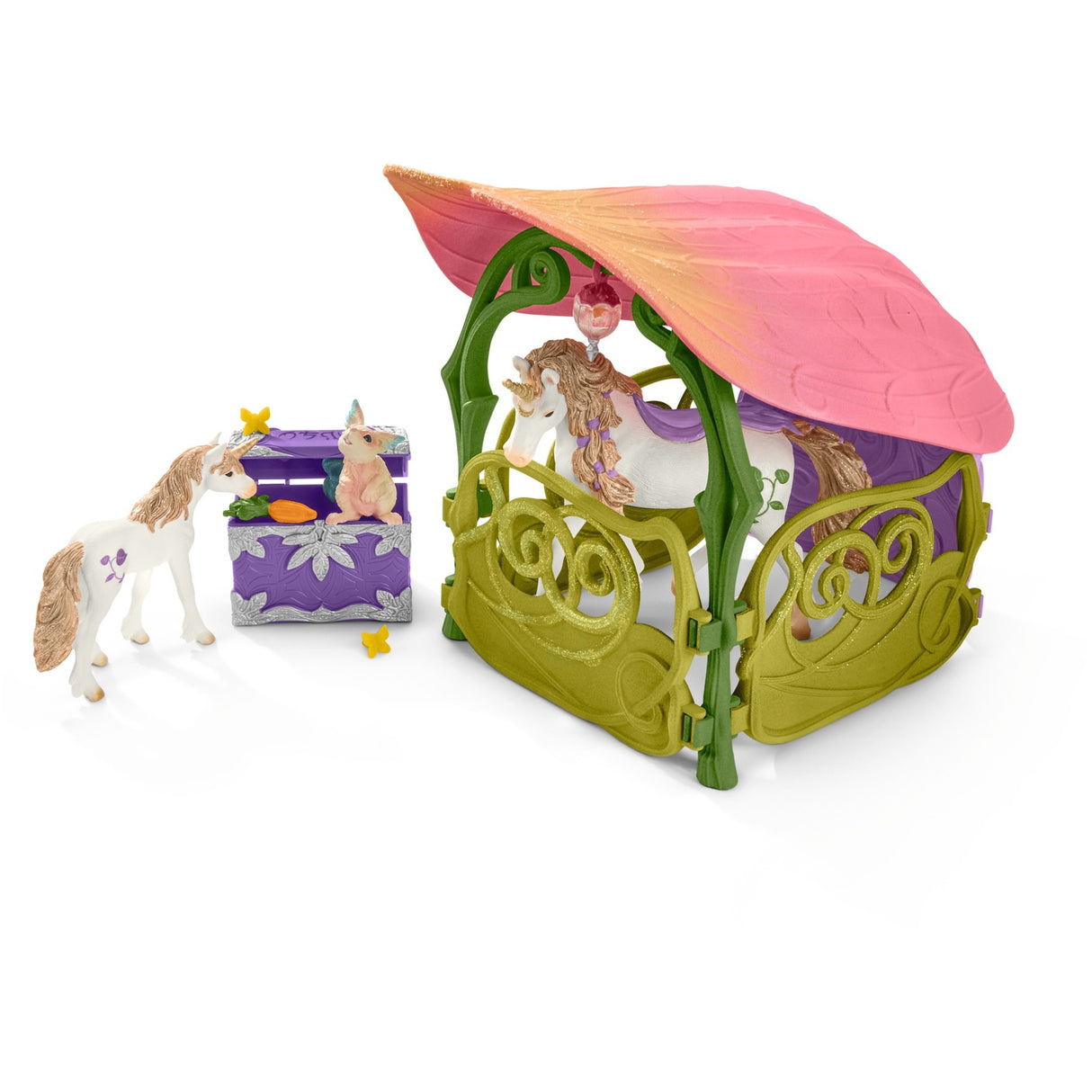 Schleich Bayala Casa de flores brillante con unicornios, yo