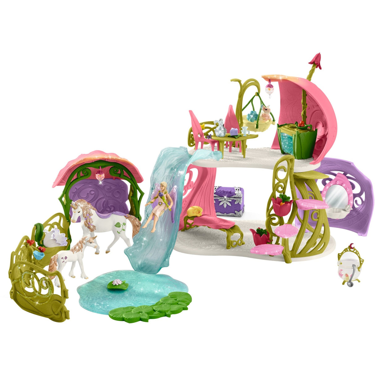 Schleich Bayala Casa de flores brillante con unicornios, yo