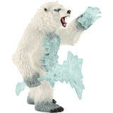 Orso di neve di Schleich Eldrador con arma