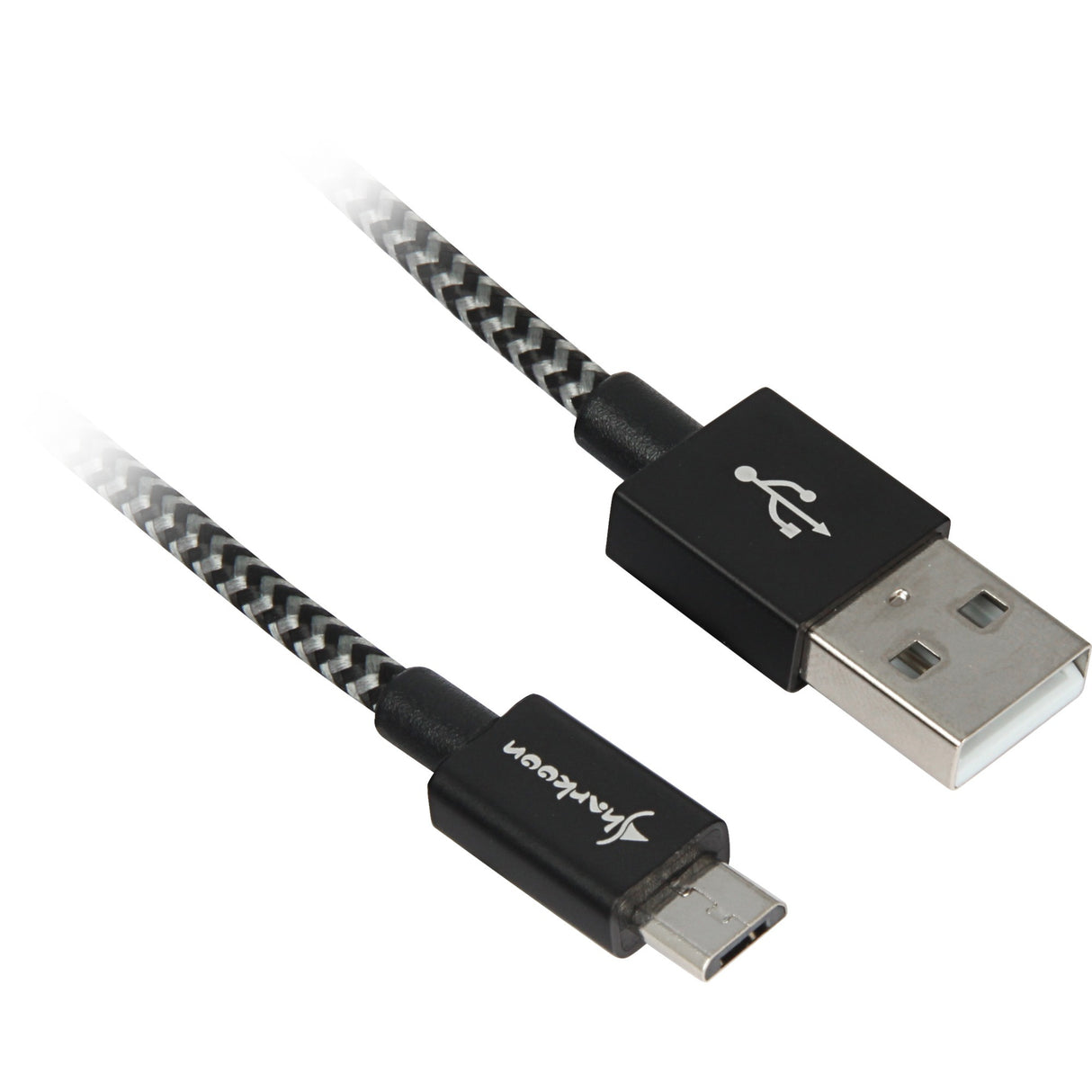 Sharkoon USB 2.0 kabel, USB-A> Micro-USB B
