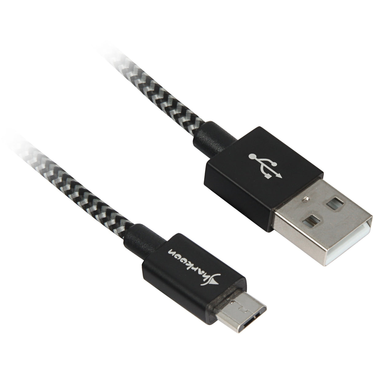Sharkoon USB 2.0-kabel, USB-A> Micro-USB B