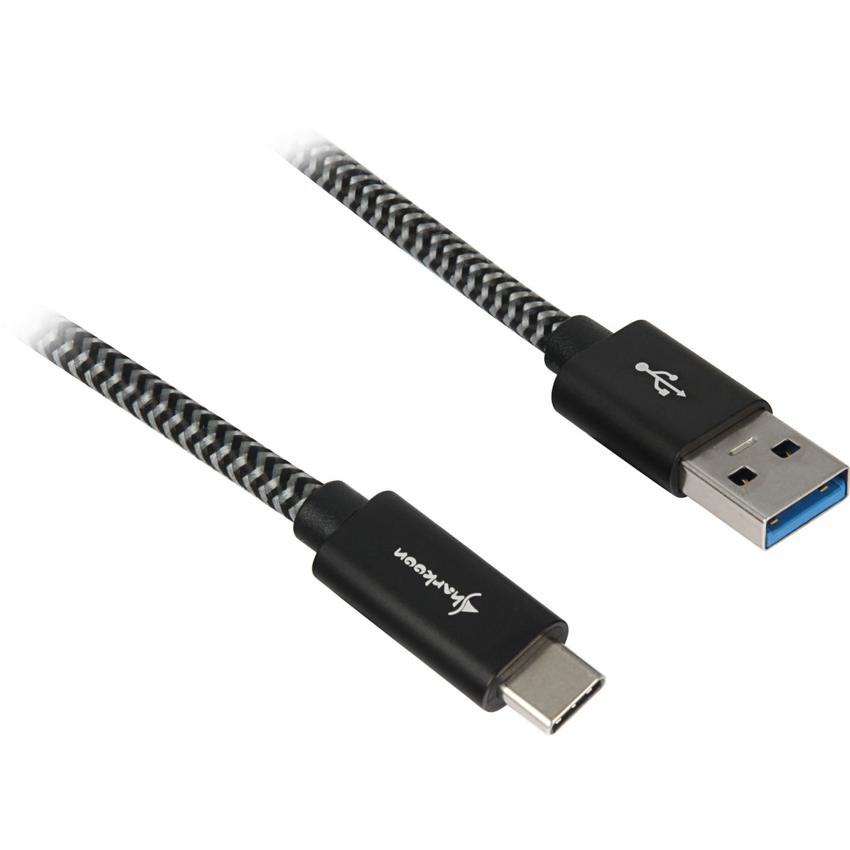 Sharkoon USB 3,2 kabel, USB-A> USB-C