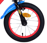 Spiderman Ultimate Spider -man Bike per bambini - Boys - 14 pollici - Red blu - Freni a due mani